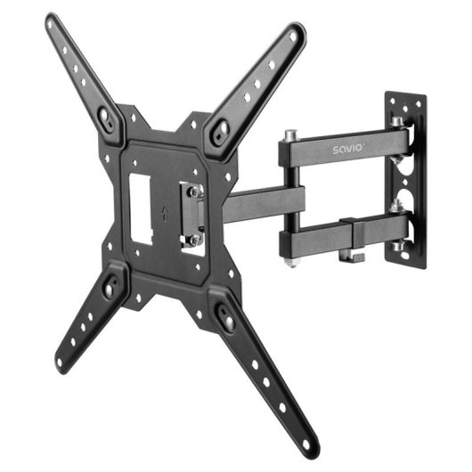 Savio UTV-03 Support TV Mural 23 à 55" VESA 100x100 à 400x400 Max 30kg