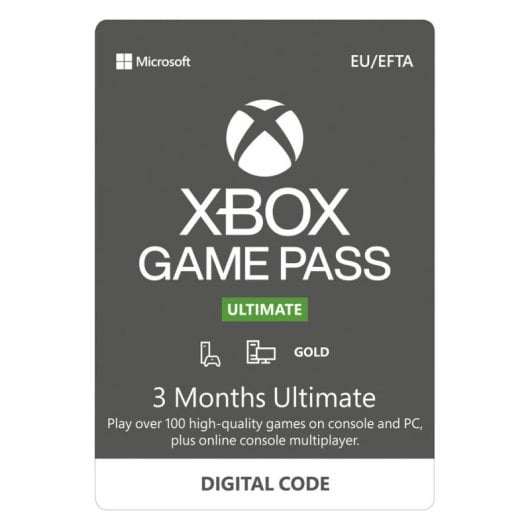 Suscripción Microsoft Xbox Game Pass Ultimate 3 meses multiplataforma digital