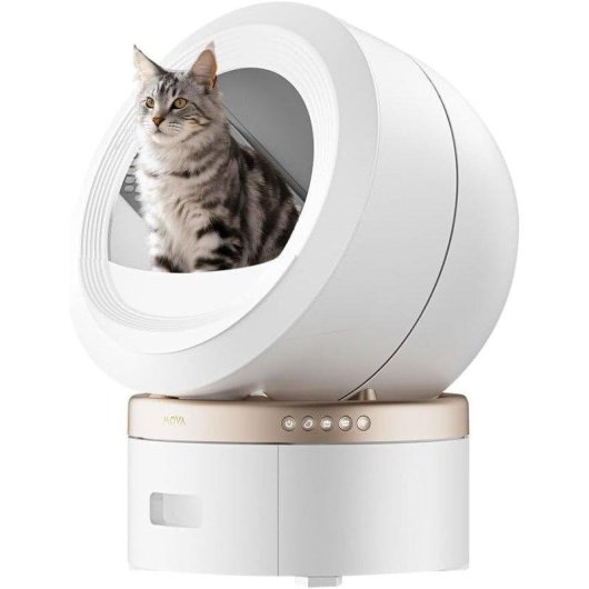 Katzentoilette Mova MeowgicPod LR10 Prime Intelligent 110L Weiss