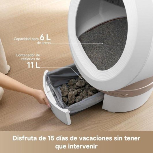 Katzentoilette Mova MeowgicPod LR10 Prime Intelligent 110L Weiss