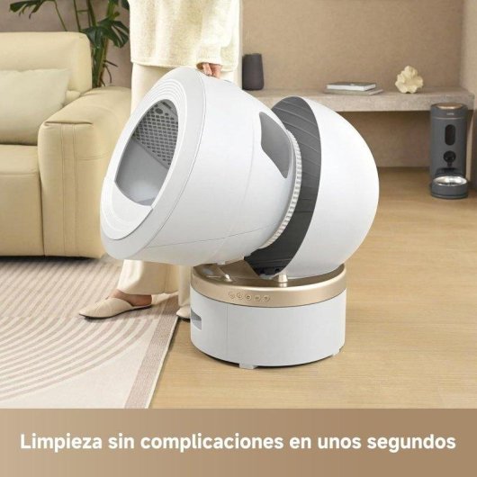 Katzentoilette Mova MeowgicPod LR10 Prime Intelligent 110L Weiss