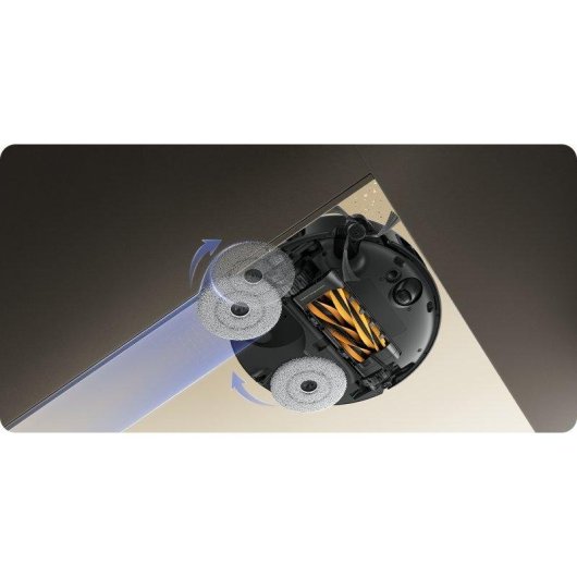 Robot Aspirador y Fregasuelos Mova V50 Ultra con Autovaciado Navegación LiDAR 24.000 Pa