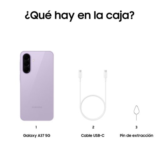 Samsung Galaxy A37 5G 6GB 128GB 6.7" Lavanda