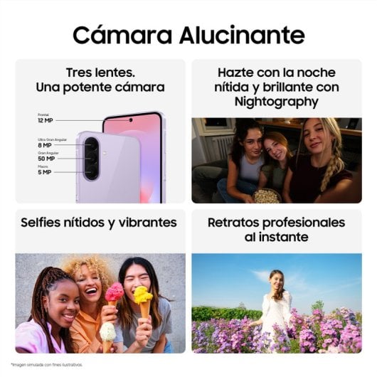 Samsung Galaxy A37 5G 8GB 256GB 6.7" Verde Oscuro