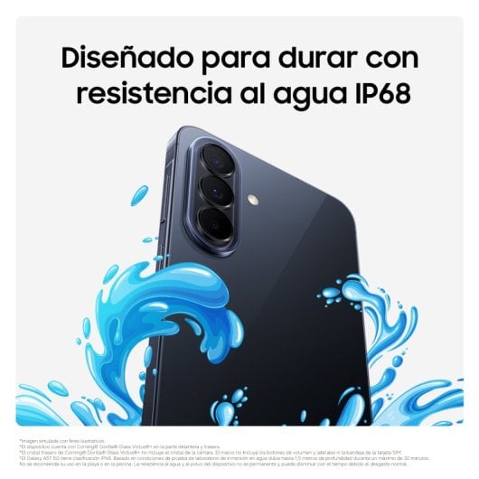 Samsung Galaxy A57 5G 8GB 128GB 6.7" Azul Oscuro