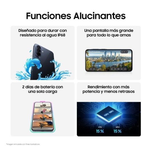 Samsung Galaxy A57 5G 12GB 512GB 6.7" Lila