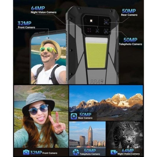 Unihertz Tank 4 Pro 5G 16GB 512GB 6.73" Noir