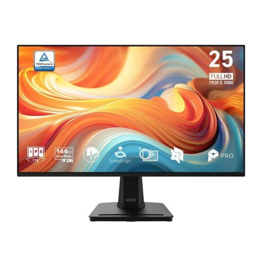 Monitor MSI Pro MP251 E14L 24,5" FullHD 144Hz IPS Altavoces Flicker-Free