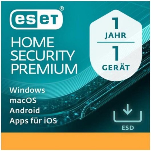 Software ESET Home Security Premium 1 licença Multiplataforma ESD