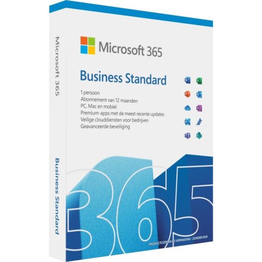 Licence Microsoft 365 Business Standard 1 utilisateur 1 an 1000 GB