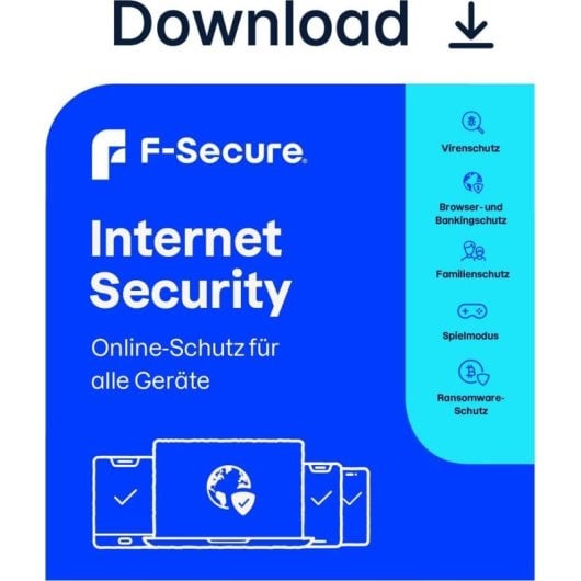 Software F-Secure Internet Security 10 dispositivos Multiplataforma
