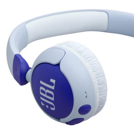 Auriculares JBL Junior 320BT sem fios Bluetooth para crianças com microfone e controlo parental azul