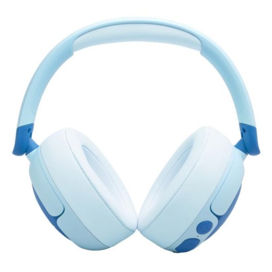 Auriculares JBL Junior 470NC sem fios Bluetooth com Cancelamento de Ruído, Microfone e controlo parental, azul