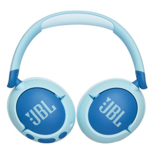 Auriculares JBL Junior 470NC sem fios Bluetooth com Cancelamento de Ruído, Microfone e controlo parental, azul