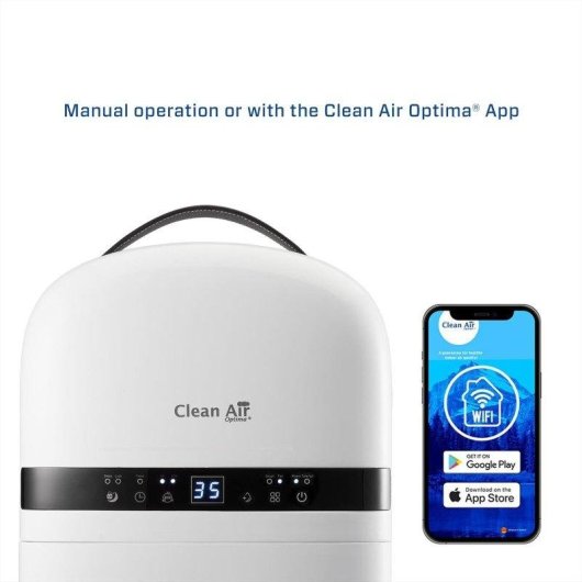 Deumidificatore Clean Air Optima CA-702 Smart HEPA UV-C 20m² 5L