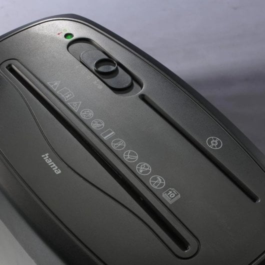 Destructeur de papier Hama Safe X100CD coupe croisée 10 feuilles 15L noir