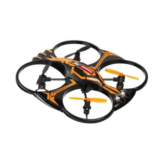 Drone Carrera Quadrocopter X2 R/C Giroscopio 4 ejes 2.4GHz Naranja
