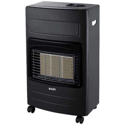 Estufa de Gas Infrarrojos SVAN SVCA27CAT 4.200W Termostato Ruedas Seguridad