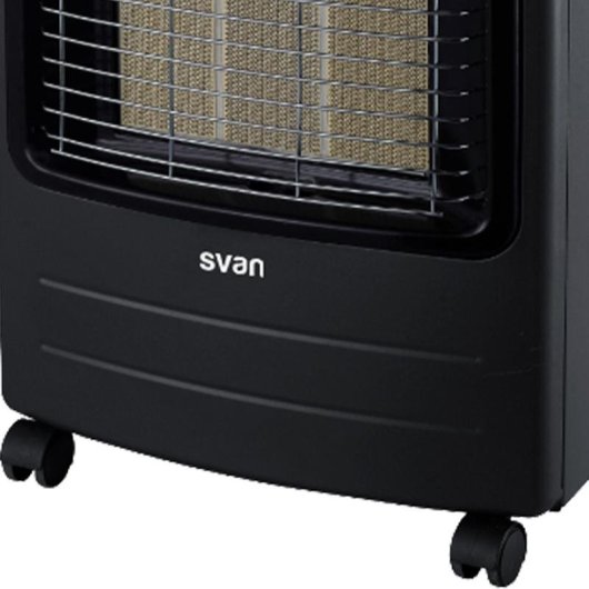 Estufa de Gas Infrarrojos SVAN SVCA27CAT 4.200W Termostato Ruedas Seguridad