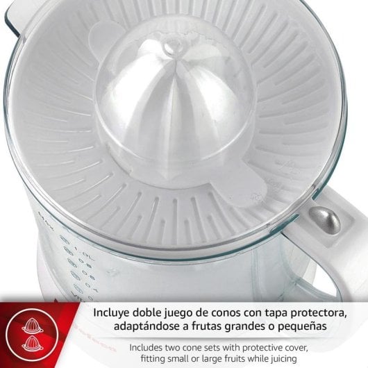 Exprimidor Magefesa Vitam 10 1L 40W duplo cone filtro regulável
