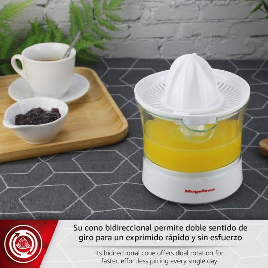 Exprimidor Magefesa Vitam 5 40 W 0,5 L duplo cone filtro regulável