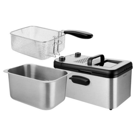 Fritteuse SENCOR SFR 7200SS 3,2L 2200W Edelstahl mit Timer und Filter