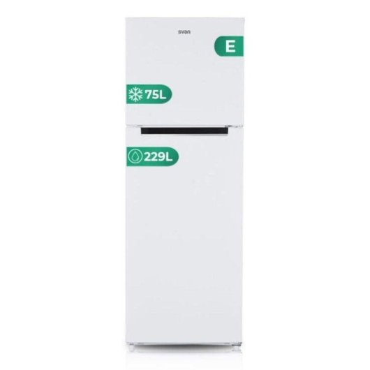 Frigorífico Dois Portas Svan SF17601ENF Defrost 172 cm 334L E Branco