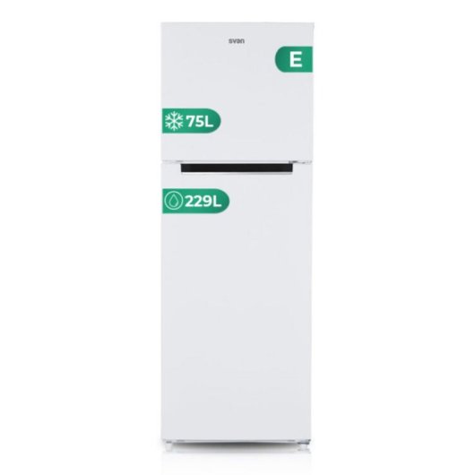 Frigorífico Dois Portas Svan SF17601ENF Defrost 172 cm 334L E Branco