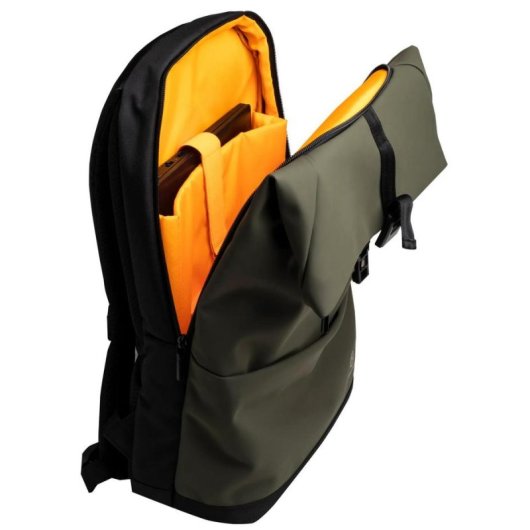 Mochila EXACOMPTA Exactive Young 15,6'' 8 l caqui impermeável reciclada