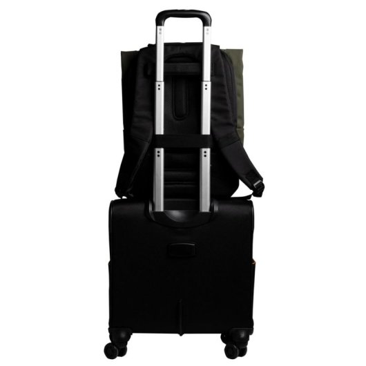 Mochila EXACOMPTA Exactive Young 15,6'' 8 l caqui impermeável reciclada