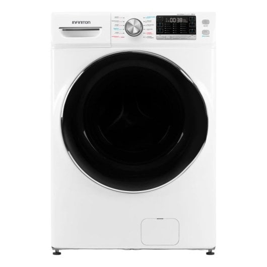 Lavadora Infiniton WM-H180DBM Carga Frontal 18 kg 1000 rpm Clase D Blanca Vapor Care