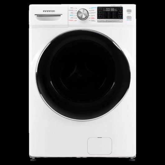 Lavadora Infiniton WM-H180DBM Carga Frontal 18 kg 1000 rpm Clase D Blanca Vapor Care