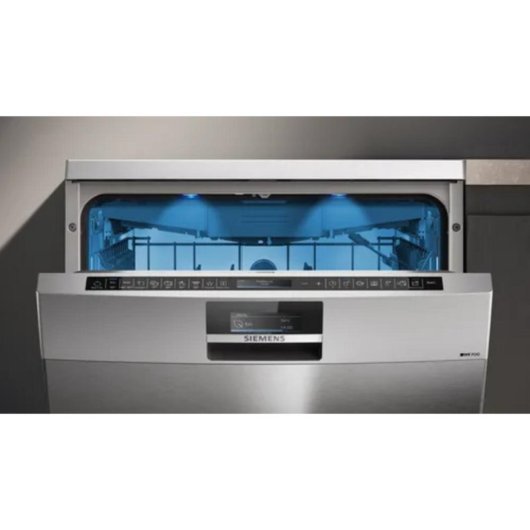 Lavavajillas Siemens iQ700 SN27TI02CE 14 Serviços Classe A Home Connect Inox