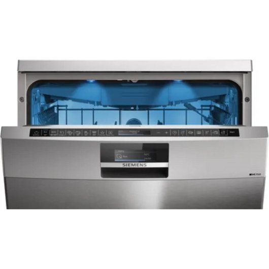 Lavavajillas Siemens iQ700 SN27TI02CE 14 Serviços Classe A Home Connect Inox