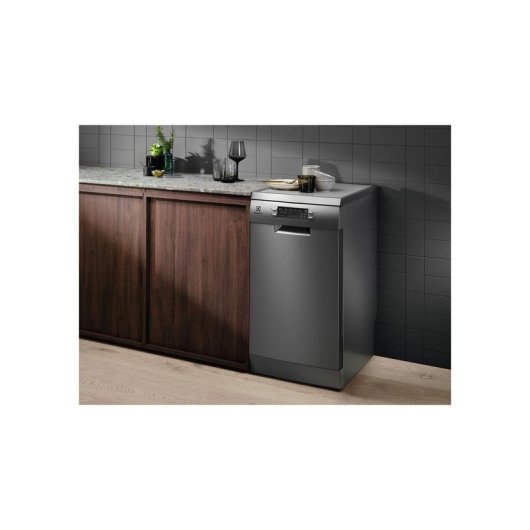 Lavavajillas Electrolux ESS42220SX 9 Serviços E AirDry LED Slimline 45 cm Prata
