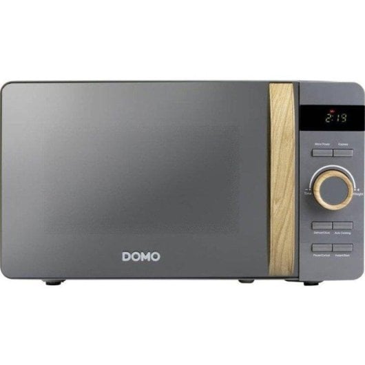 Micro-ondes Domo DO3420 20L 700W 5 niveaux 8 programmes Finition Bois