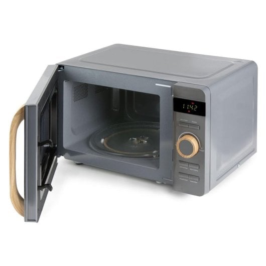 Micro-ondes Domo DO3420 20L 700W 5 niveaux 8 programmes Finition Bois