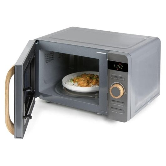 Micro-ondes Domo DO3420 20L 700W 5 niveaux 8 programmes Finition Bois