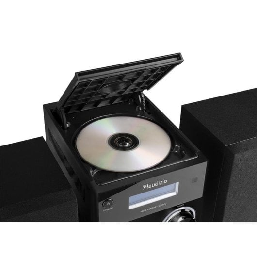 Microcadeia Audizio Metz 30W RMS Bluetooth Rádio USB CD DAB+ Comando ecrã LCD