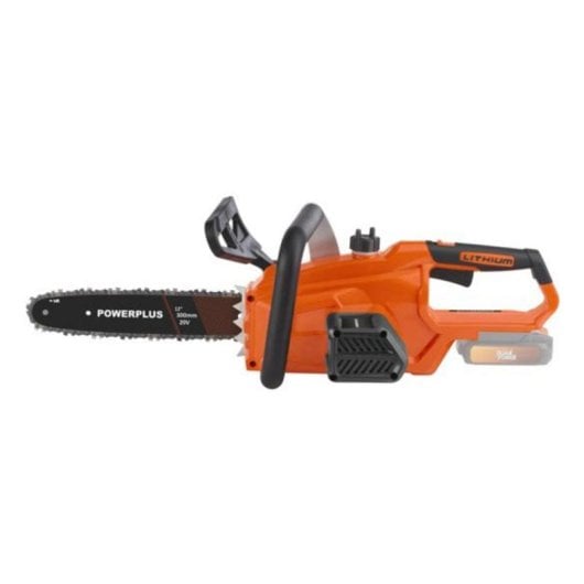 Motosierra Universal Powerplus POWDPG7570 3000 rpm 20 V depósito 0,22 L naranja