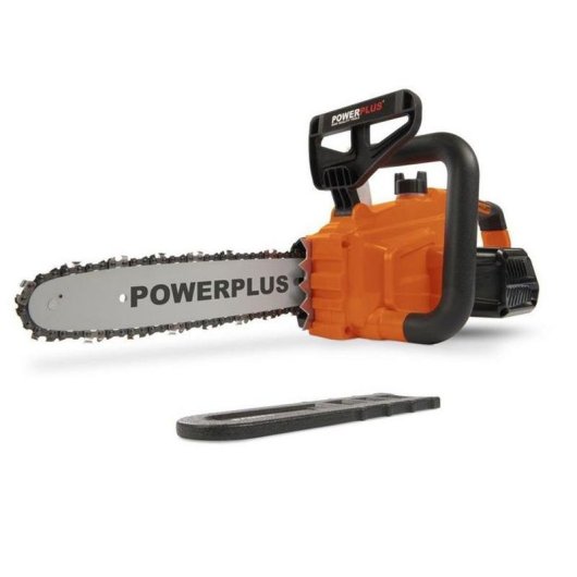 Motosierra Universal Powerplus POWDPG7570 3000 rpm 20 V depósito 0,22 L naranja