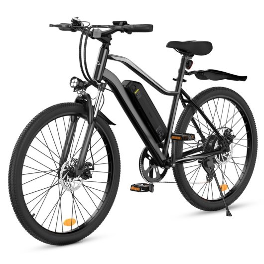 Iscooter Eb3 26" Electric Bike For Adults - 36v 10.4ah, 500w Motor, 70-100km Range, Front & Rear Suspension, Non-folding
