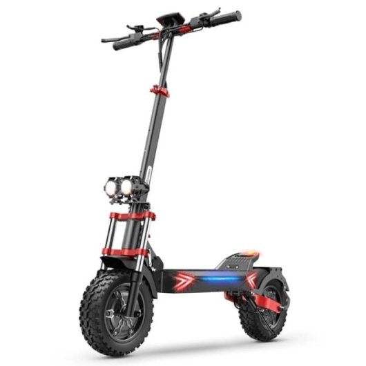 Iscooter Ix8 Patinete Eléctrico Todoterreno 12'' - 48v 20ah, Motor 1200w*2 Dual Drive, Autonomía 69km, Velocidad Máx 61k