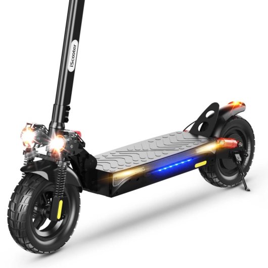 Iscooter Ix4-1 Patinete Eléctrico Todoterreno De 10 Pulgadas, Motor 800w, Batería 48v 15ah, Autonomía 40-45km, Amortigua
