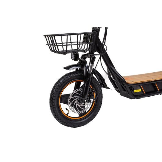 Kukirin C1 Pro Patinete Eléctrico Plegable Con Asiento 48v 26ah, Motor 500w, Neumáticos 14*2.125'' Sin Cámara, Suspensió