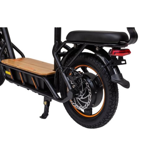 Kukirin C1 Pro Patinete Eléctrico Plegable Con Asiento 48v 26ah, Motor 500w, Neumáticos 14*2.125'' Sin Cámara, Suspensió