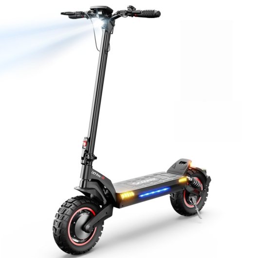 Iscooter Ix7 Pro Patinete Eléctrico Todoterreno 10'' Doble Tracción - 48v 17.5ah, 2x1000w, Autonomía 50-60km, Neumáticos