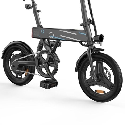 Iscooter Eb1 Bicicleta Eléctrica Plegable 14'', 36v 7.8ah, Motor 350w, Autonomía 30-40km, Suspensión Trasera, Carga Máxi