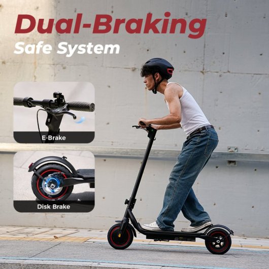 Iscooter W5 Patinete Eléctrico Plegable 8.5'' - Batería 7.8ah, Motor 350w, Autonomía 24-34km, Ipx4, Peso 14.2kg