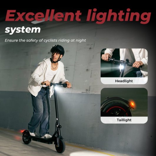 Iscooter W5 Patinete Eléctrico Plegable 8.5'' - Batería 7.8ah, Motor 350w, Autonomía 24-34km, Ipx4, Peso 14.2kg